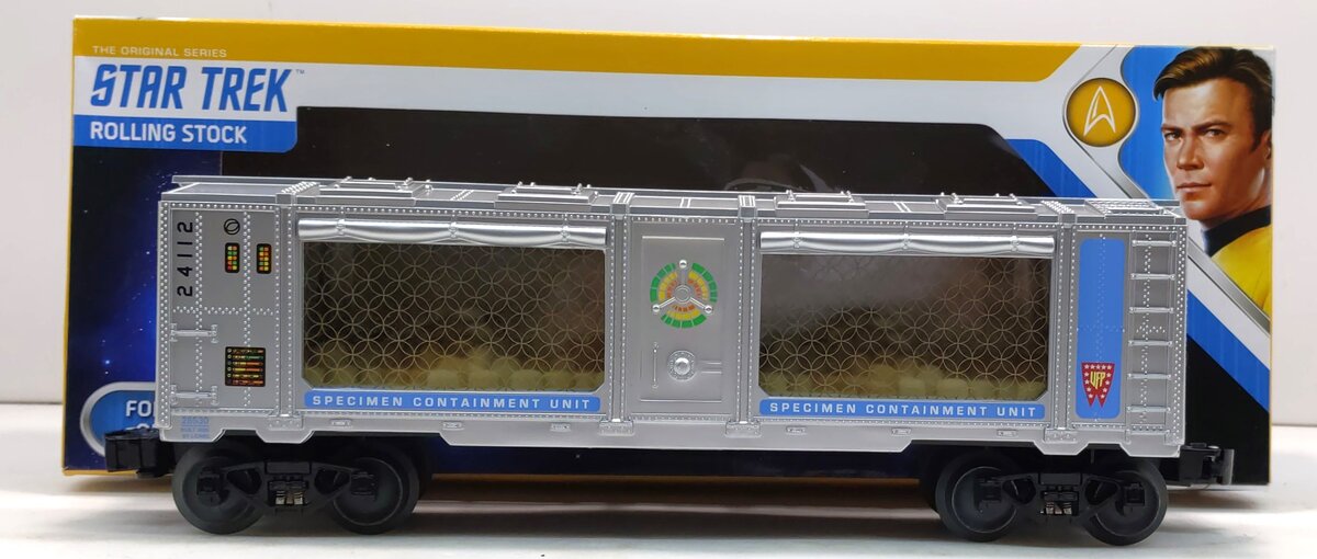 Lionel 2028530 O Gauge Star Trek Tribble Transport Car LN/Box