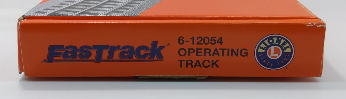 Lionel 6-12054 O Gauge FasTrack Operating Track Section LN/Box