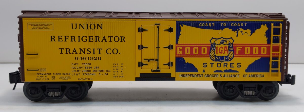 RMT 96199-26A Union Refrigerator Transit Co. IGA #6461926 LN/Box