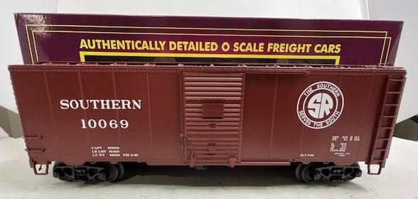 MTH 20-93932 O Gauge Southern 40' AAR Box Car #10069 LN/Box