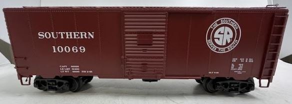 MTH 20-93932 O Gauge Southern 40' AAR Box Car #10069 LN/Box