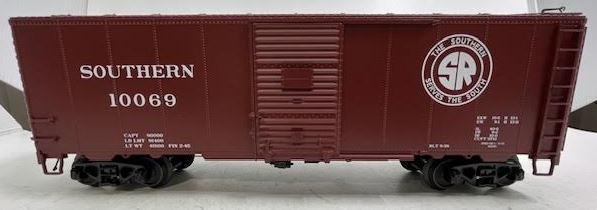 MTH 20-93932 O Gauge Southern 40' AAR Box Car #10069 LN/Box
