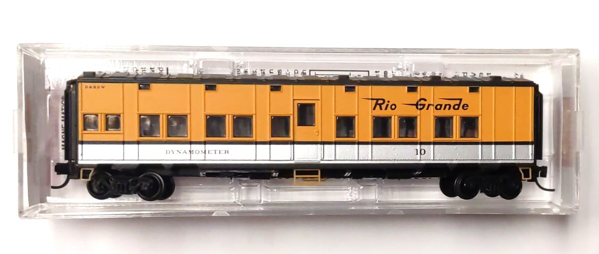 Micro-Trains 11600060 N Scale Denver & Rio Grande 50' Troop Sleeper Car #10 LN/Box