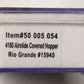 Atlas 50005054 N Rio Grande 4180 Airslide Covered Hopper #15945