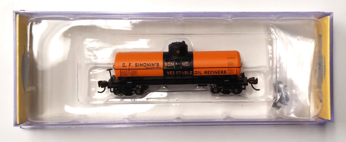 Bachmann 17856 N C.F. Simonin's Sons ACF 36' 6" 10,000-Gallon Tank Car