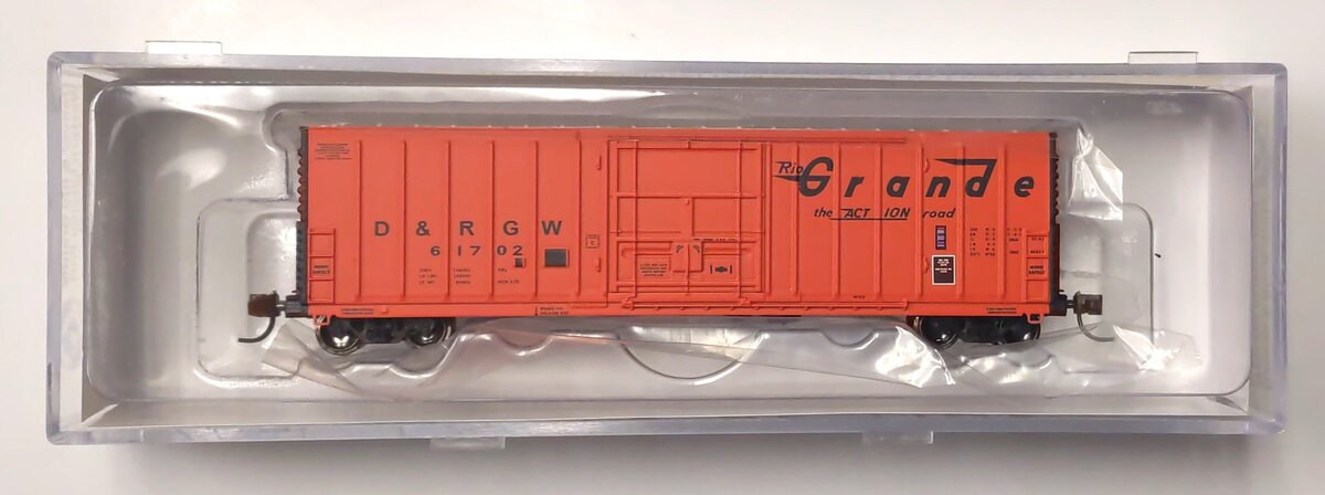 Wheels of Time 61126 N Denver & Gio Rrande Western PC&F 50' Boxcar #61702 LN/Box