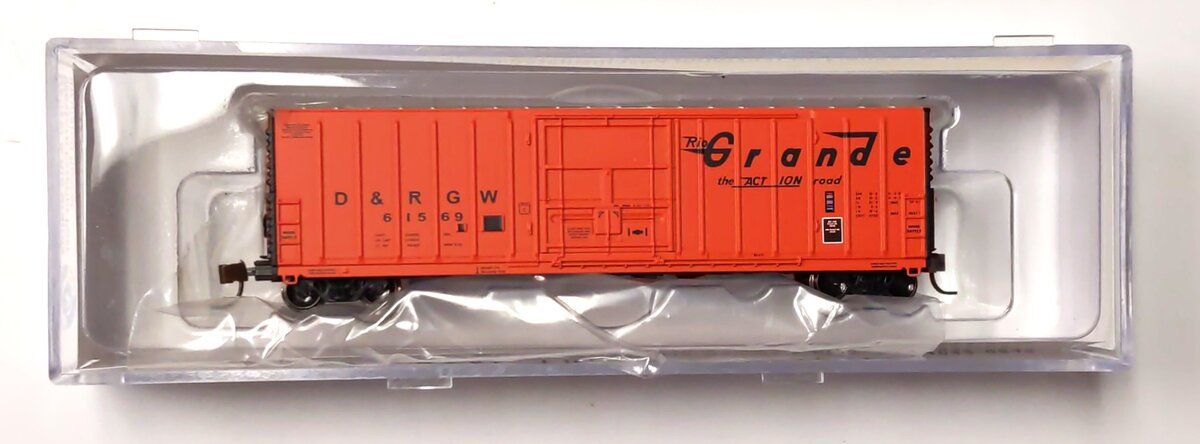 Wheels of Time 61121 N Denver & Gio Rrande Western PC&F 50' Boxcar #61569 LN/Box