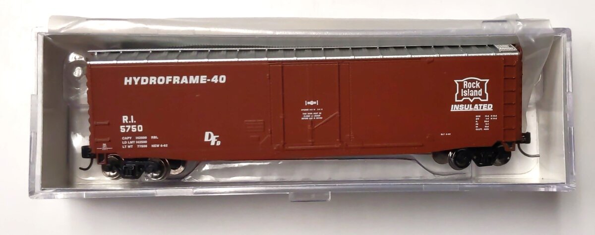 Athearn 24069 N Rock Island 50' PS-1 Plug Door Box #5750