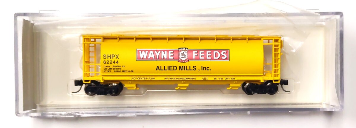 Bowser 37709 N Scale Wayne Feeds  Cylindrical Hopper #62244