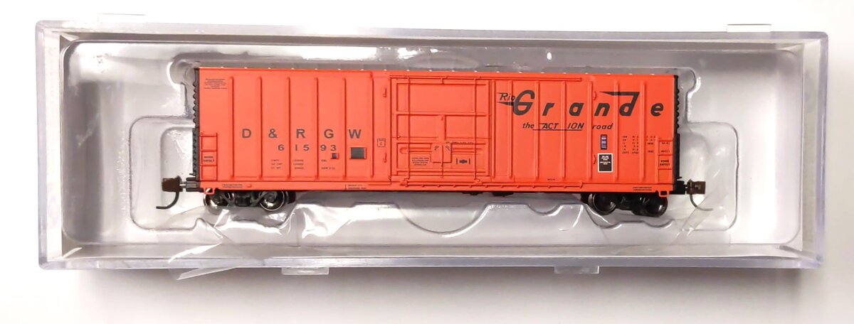 Wheels of Time 61123 N Denver & Gio Rrande Western PC&F 50' Boxcar #61593 LN/Box
