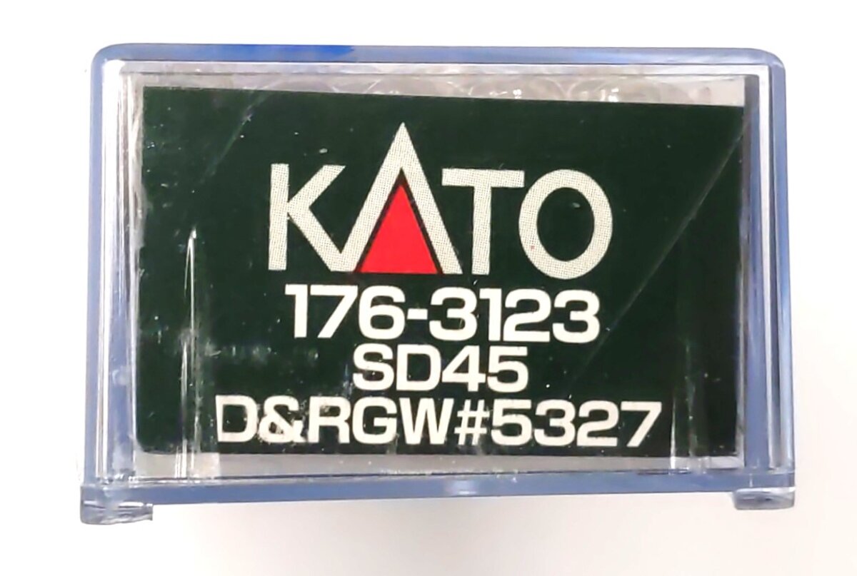 Kato 176-3123 N Scale D&RGW SD45 Diesel #5327