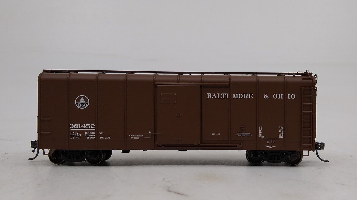 Fox Valley Models 30314 HO Scale B&O M-53 Wagontop Box Early Kuhler #381452