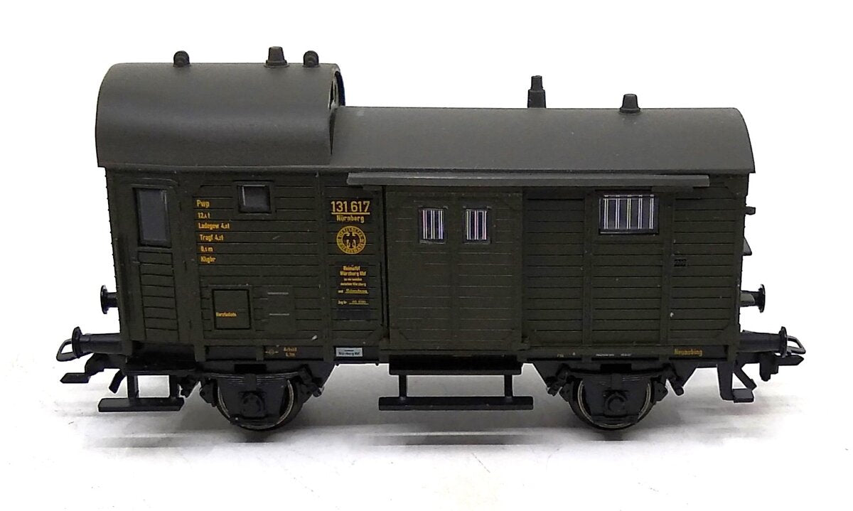 Marklin 46983 HO German State Railroad Type Pwg Pr 14 Freight Train Baggage Car