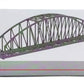 Marklin 8975 Z Scale 8-13/16" Arched Bridge