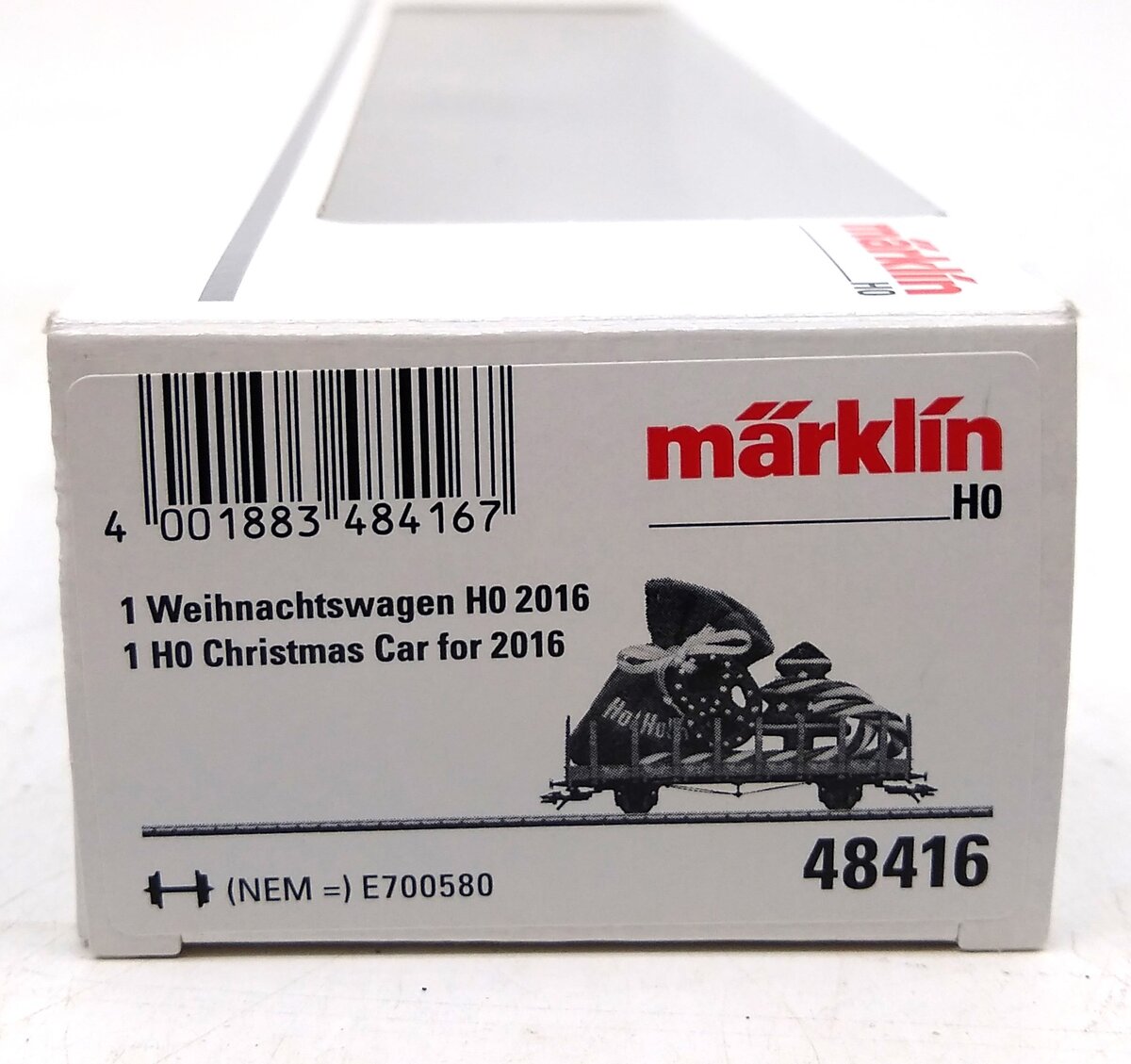 Marklin 48416 HO Scale 2016 Christmas Car