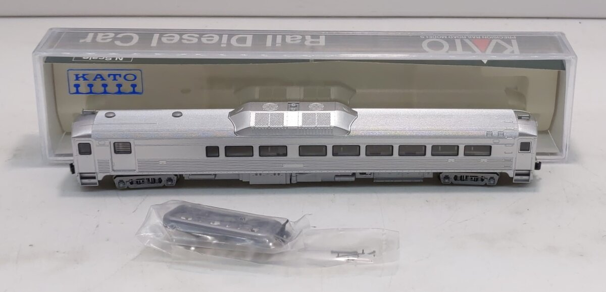 Kato 166-0100 N Scale Unlettered RDC-2 Passenger/Baggage Car LN/Box