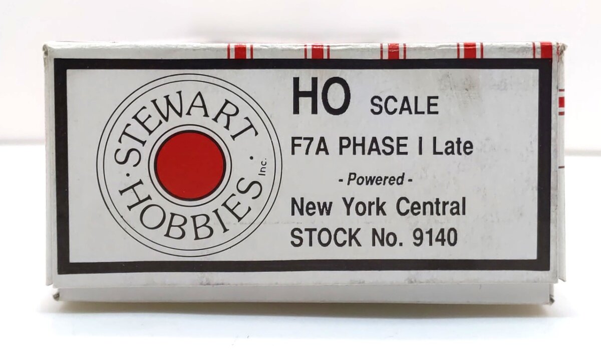 Stewart 9140 HO New York Central F7A Phase I Late Powered Diesel Locomotive LN/Box