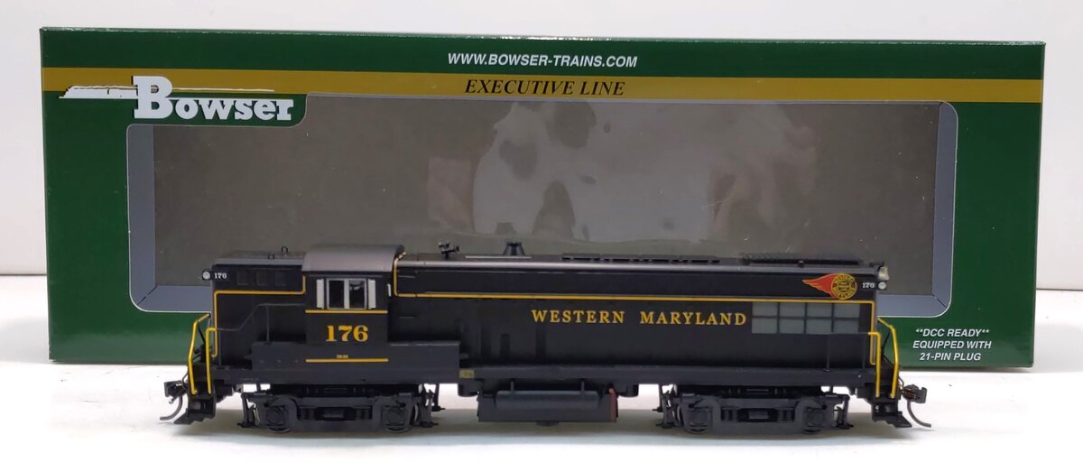 Bowser 24382 HO Western Maryland Baldwin AS-16 Diesel Loco Standard DC #176