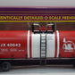 MTH 20-96026 O Gauge Jersey Central Unibody Tank Car #40042 LN/Box