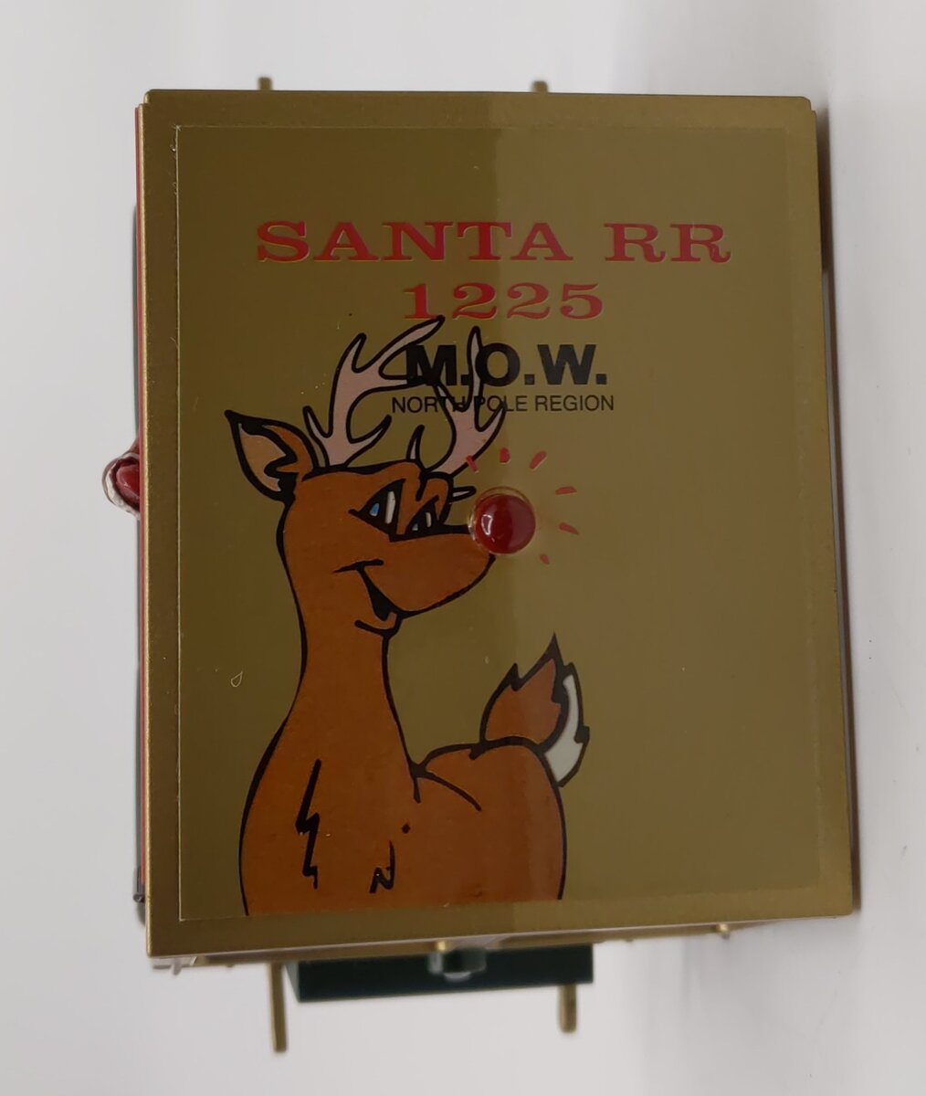 K-Line K2628-05 O Gauge Christmas Santa O Gauge Speeder LN/Box