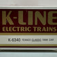 K-Line K-6340 O Texaco Single Dome Classic Tank Car LN/Box