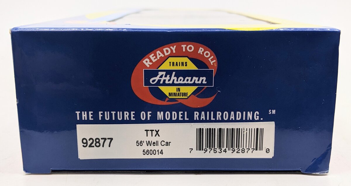 Athearn 92877 HO Scale TTX 56' Well Car #560014 LN/Box