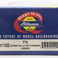 Athearn 91102 HO Scale TTX 56' Well Car w/ 4 28' Containers #560050 LN/Box