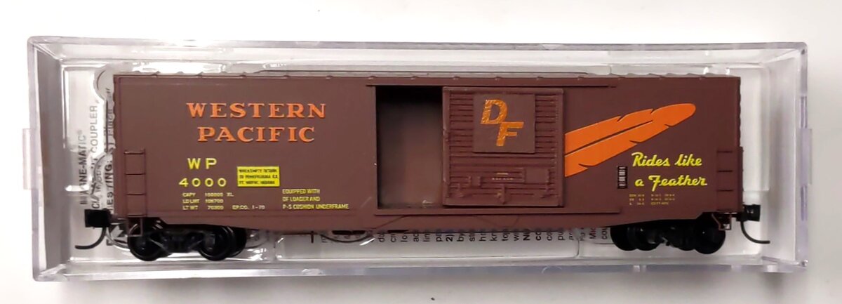 Micro-Trains 18000510 N Western Pacific 50' Boxcar #4000
