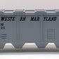 Lionel 6-16425 Western Maryland Covered Quad Hopper LN/Box
