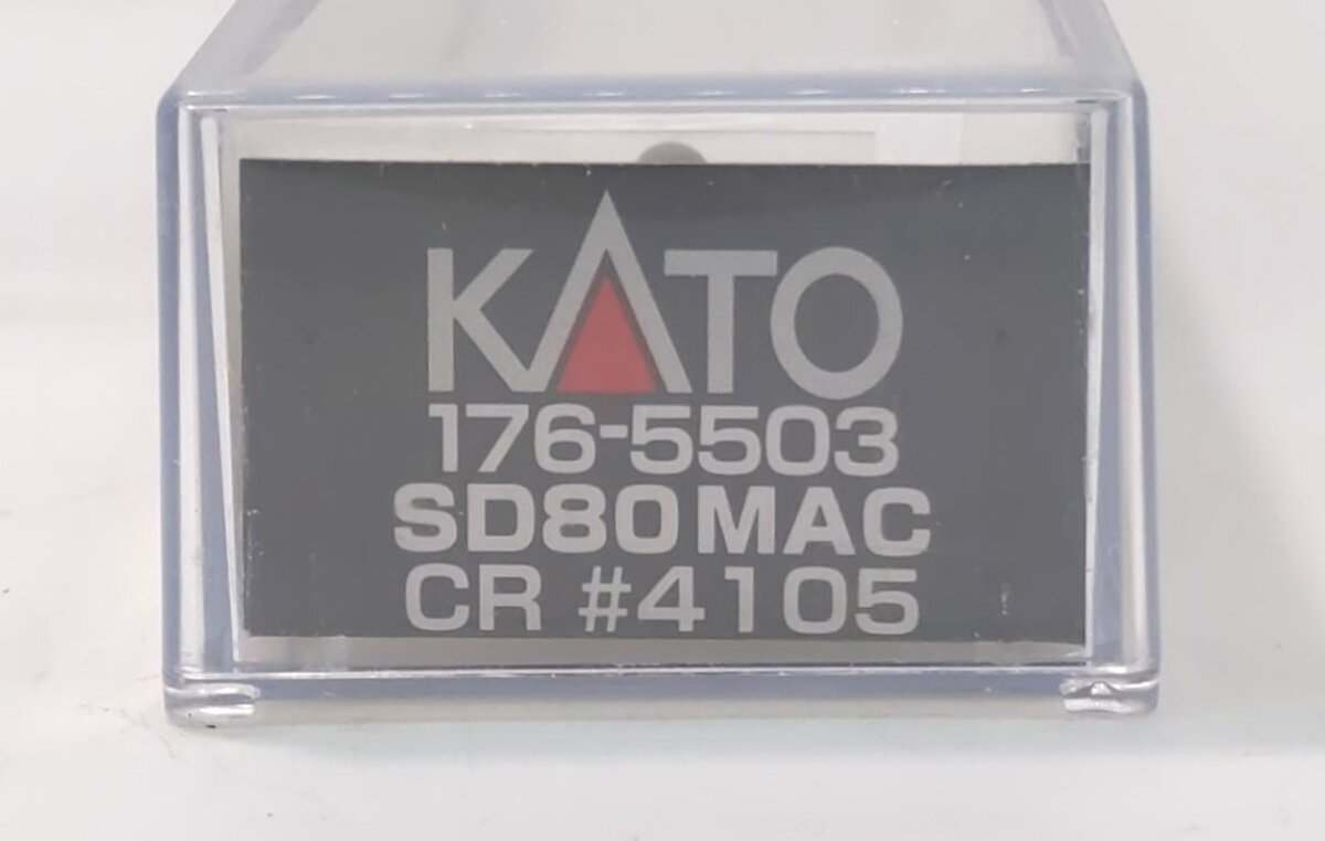 Kato 176-5503 N Conrail SD80MAC Diesel Locomotive #4105