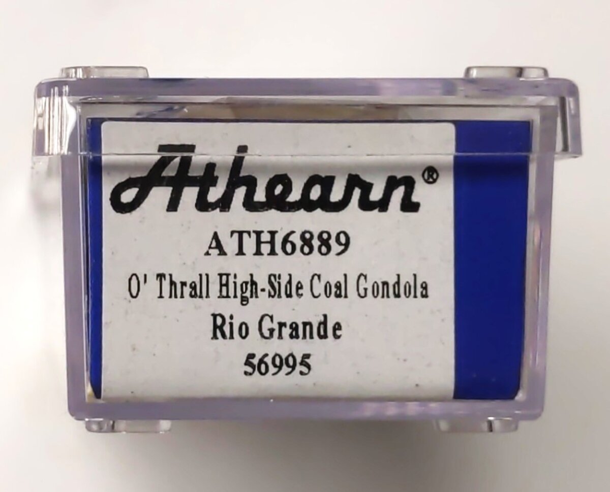 Athearn 6889 N Denver & Rio Grande Western Thrall High Side Gondola #56995