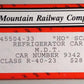 InterMountain 45504-33 HO Scale Merchants Dispatch Trans. Inc. Refrigerator Car