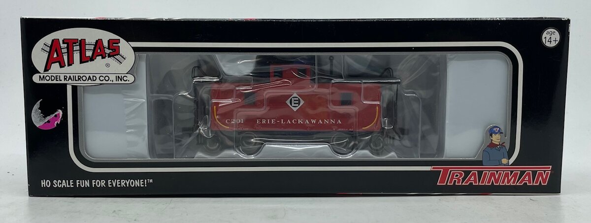 Atlas 11328 HO Scale EL Trainman Cupola Caboose #C201 LN/Box