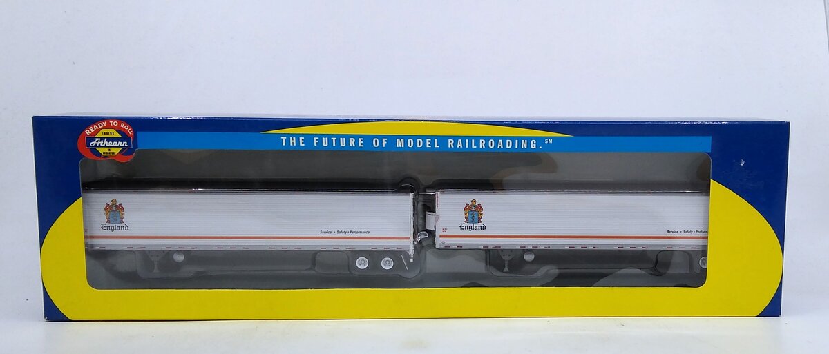 Athearn 28451 HO RTR England 53' Utility Reefer Trailers (Pack of 2)