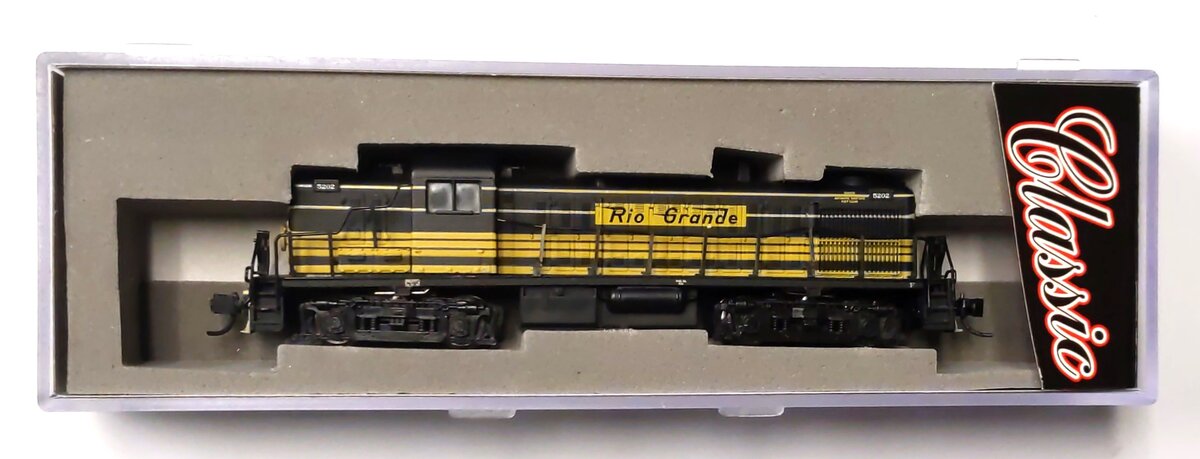 Atlas 42093 N Scale D&RGW RS-3 Diesel Locomotive w/o Sound #5202