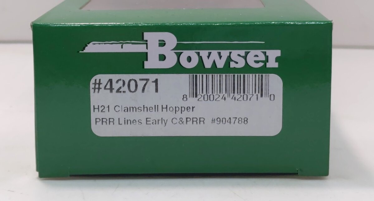 Bowser 42071 HO Pennsylvania Lines H21 Early Lettering C&PRR Hopper Car #904788