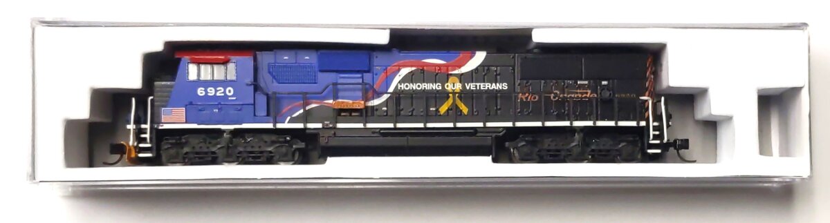 Atlas 40003989 N NS Honoring Our Veterans EMD SD-60E Gold Diesel Loco #6920