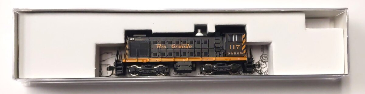 Atlas 40002163 N Denver & Rio Grande Western Alco S2 Diesel Locomotive #117