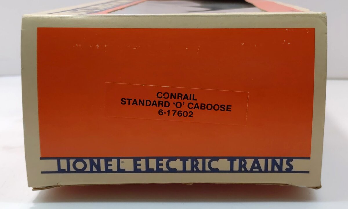 Lionel 6-17602 O Gauge Conrail Standard Caboose LN/Box