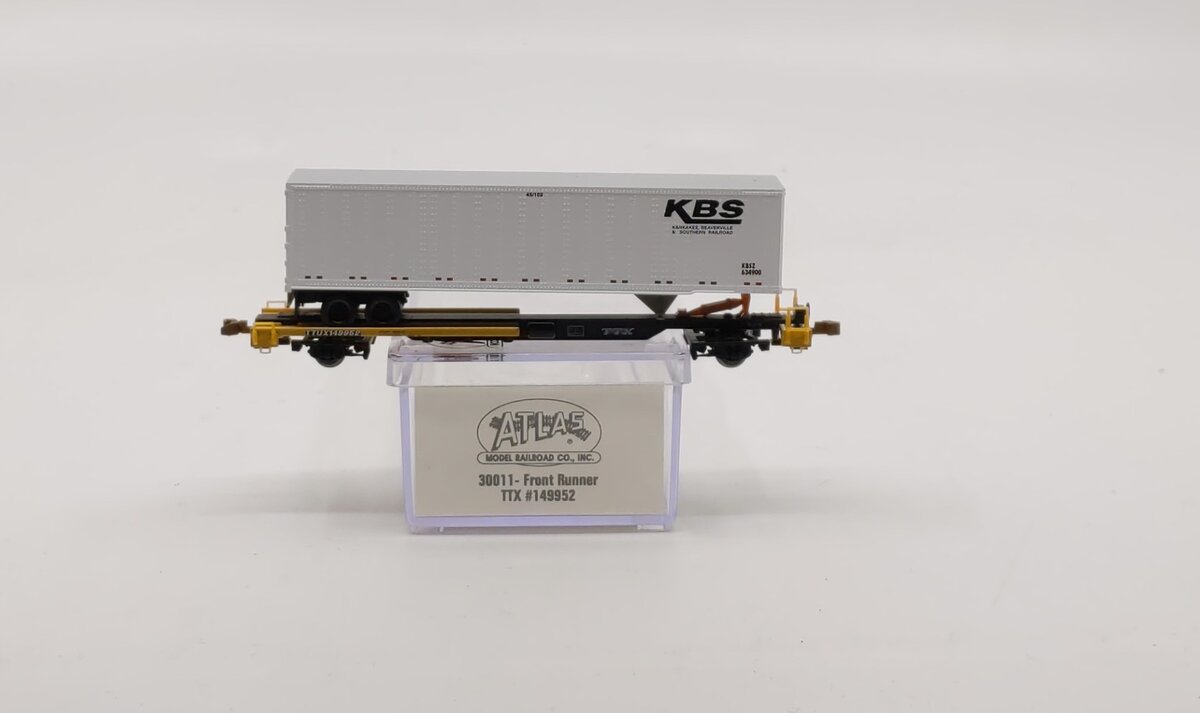 Atlas 30011 N Scale TTX Front Runner With Trailer #140181