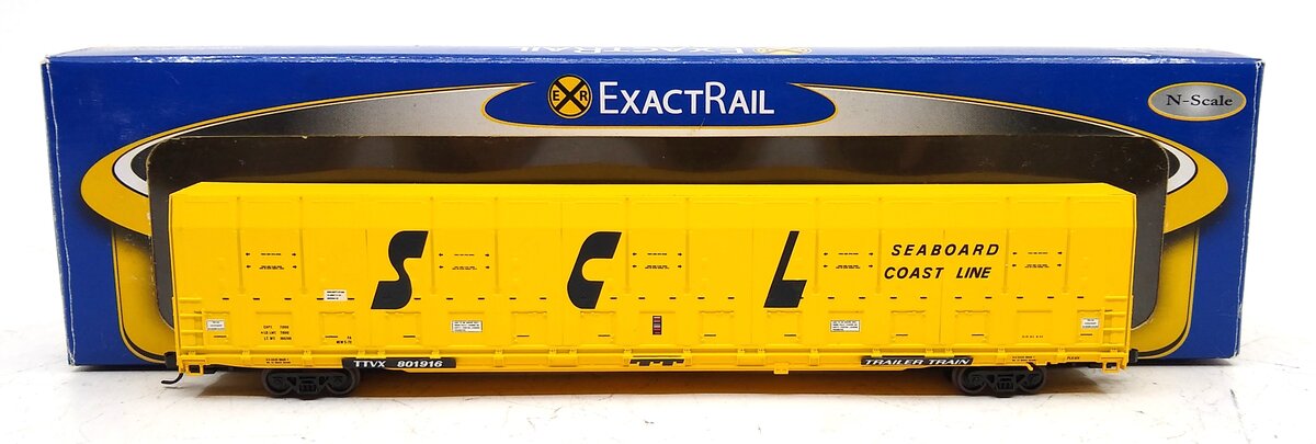 ExactRail EN-50501-3 N Scale SCL TTVX Auto Carrier #801916 LN/Box