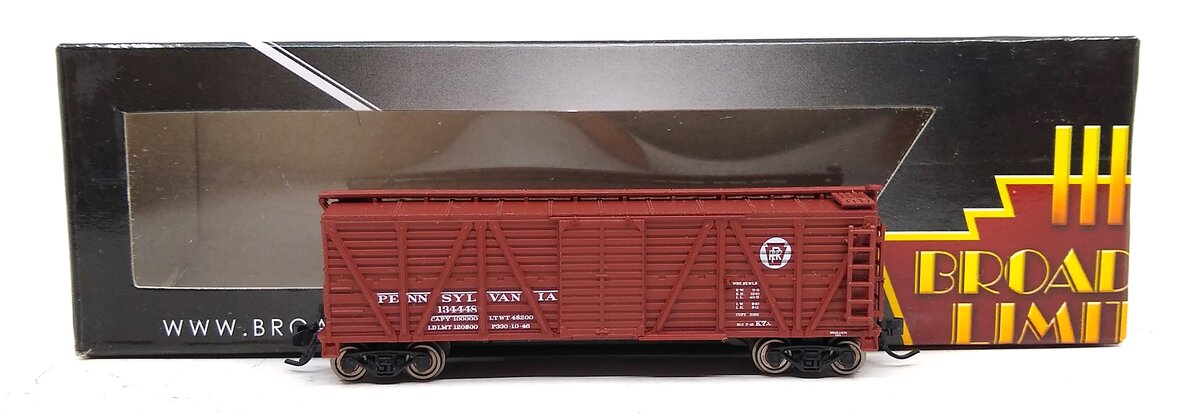 Broadway Limited 3367 N Pennsylvania Railroad PRR K7 Stock Car with Mule Sounds LN/Box