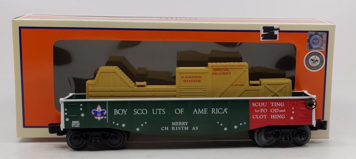 Lionel 6-26481 Boy Scouts of A Christmas Gondola