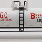 Lionel 6-17925 O Gauge Beefmaster Unibody Tank Car #120021 LN/Box