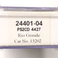 Trainworx Inc 24401-04 N Rio Grande Pullman 4427 High-Side Covered Hopper #15202