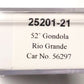 Trainworx Inc 25201-21 N Scale Denver & Rio Grande Western 52' Gondola #56297