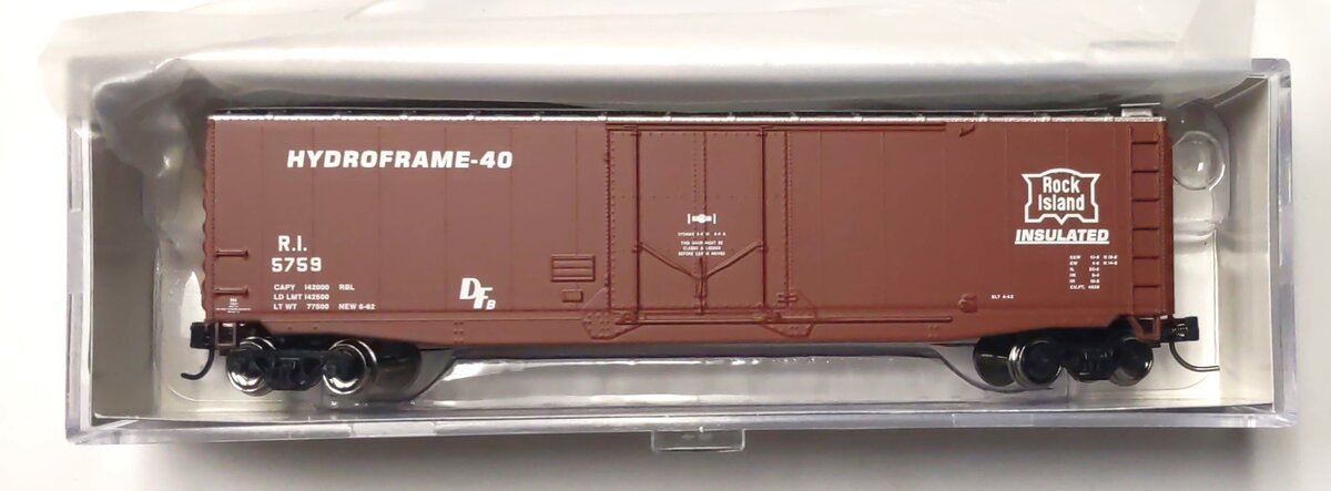 Athearn 24070 N Rock Island 50' PS-1 Plug Door Box #5759
