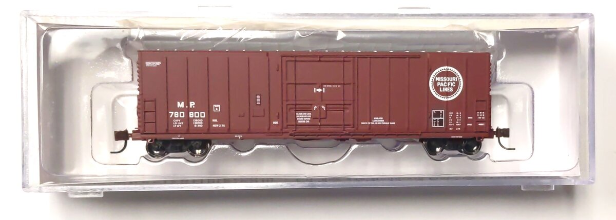 Wheels of Time 61137 N Missouri Pacific PC&F 50' Boxcar #780800