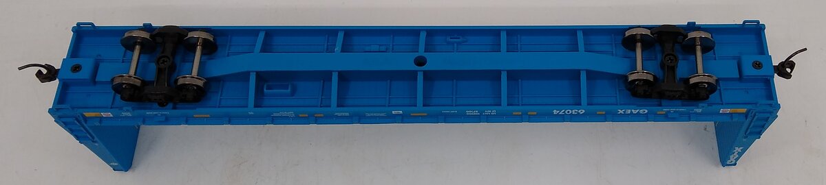 Atlas 20006453 HO General American (GAEX) Bulkhead Flat Car #63074