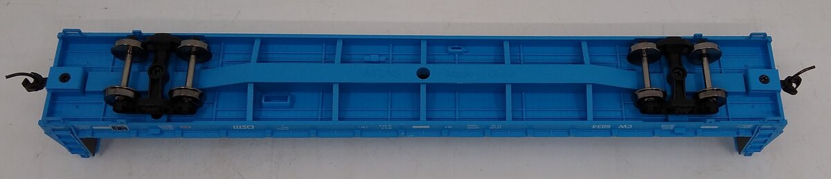 Atlas 20006461 HO Colorado and Wyoming Short Bulkhead Flat Car #6034
